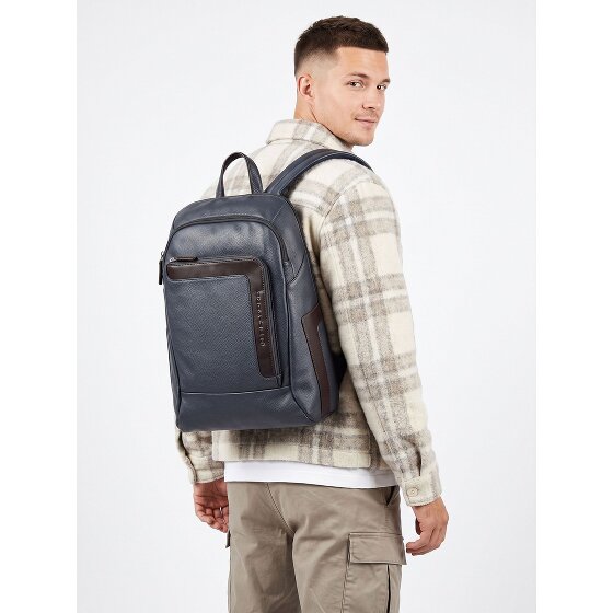 Piquadro Plecak Skóra 39 cm Komora na laptopa