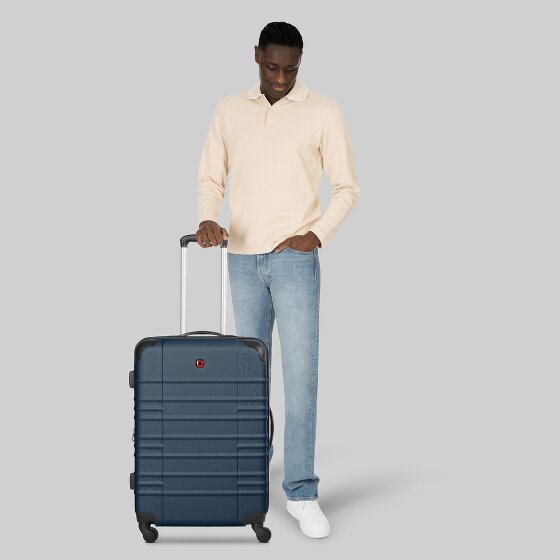 Wenger Amplar Evo 4 kółka Walizka M 65 cm z plisą rozprężną