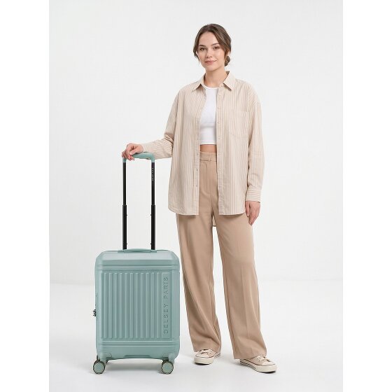 Delsey Paris Lutece 4 kółka Walizka kabinowa 55 cm z funkcją poszerzenia