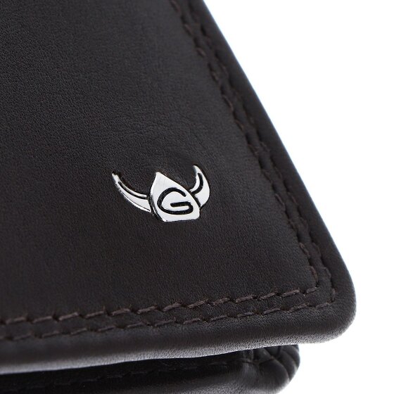 Golden Head Polo Wallet RFID Leather 10 cm