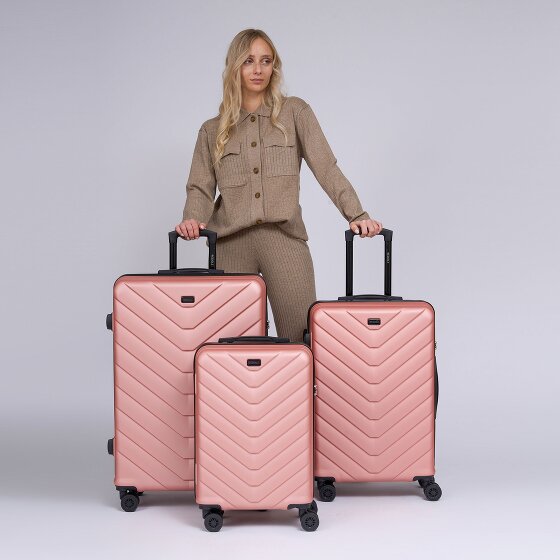 Redolz Essentials 07 3-SET 4 kółka Zestaw walizek 3-części