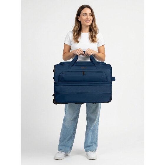 Redolz Torba podróżna na 2 kółkach Duffle Essentials 55 cm M z klapą rozporową