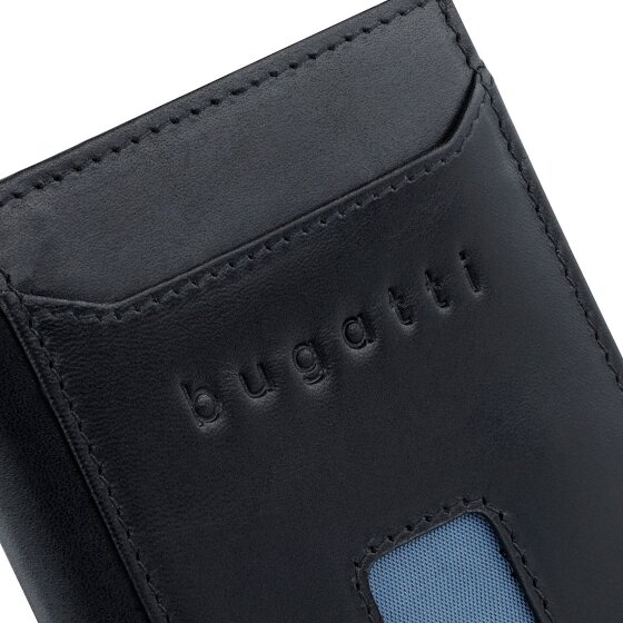 bugatti Secure Slim Portfel Ochrona RFID Skórzany 8 cm