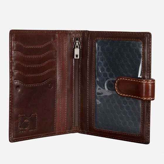 Jekyll & Hide Oxford Portfel Ochrona RFID Skórzany 10 cm