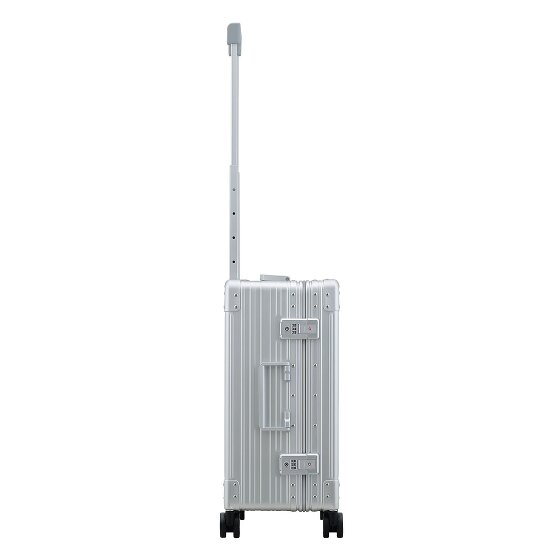 Aleon Walizka kabinowa Traveler Domestic z 4 kółkami, Aluminium, 55 cm