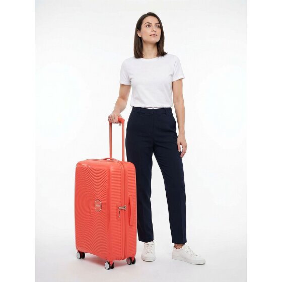 American Tourister Soundbox 4 kółka Walizka 77 cm z plisą rozprężną