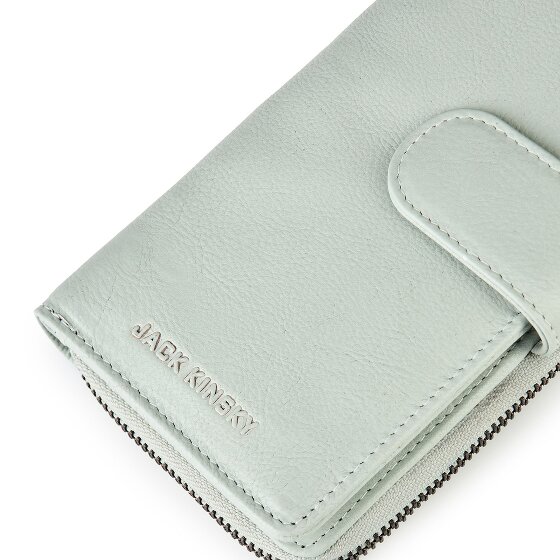 Jack Kinsky Livorno 1026 Portfel Ochrona RFID Skórzany 9.5 cm