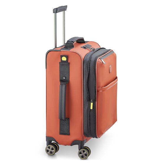 Delsey Paris Turenne Soft 4 kółka Walizka kabinowy 55 cm z plisą rozprężną