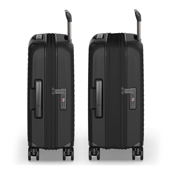 Victorinox Airox Advanced 4 kółka Walizka kabinowy S 55 cm Komora na laptopa z plisą rozprężną
