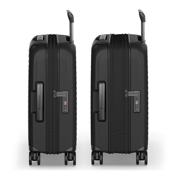 Victorinox Airox Advanced 4 kółka Walizka kabinowy S 55 cm Komora na laptopa z plisą rozprężną