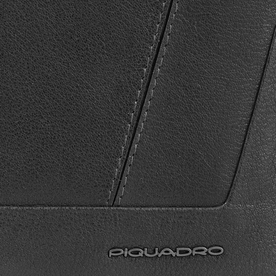 Piquadro Carl Portfel Ochrona RFID Skórzany 10 cm