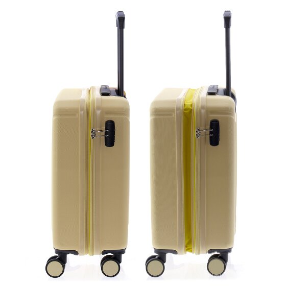 Gladiator 2900 4 kółka Walizka kabinowy 55 cm z plisą rozprężną