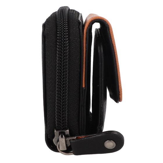 Greenburry Nappa Portfel Ochrona RFID Skórzany 11 cm