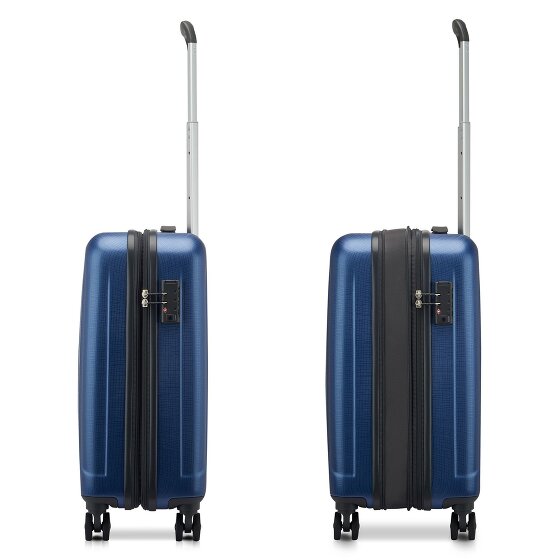 Roncato Kinetic 2.0 4 kółka Walizka kabinowy 55 cm z plisą rozprężną