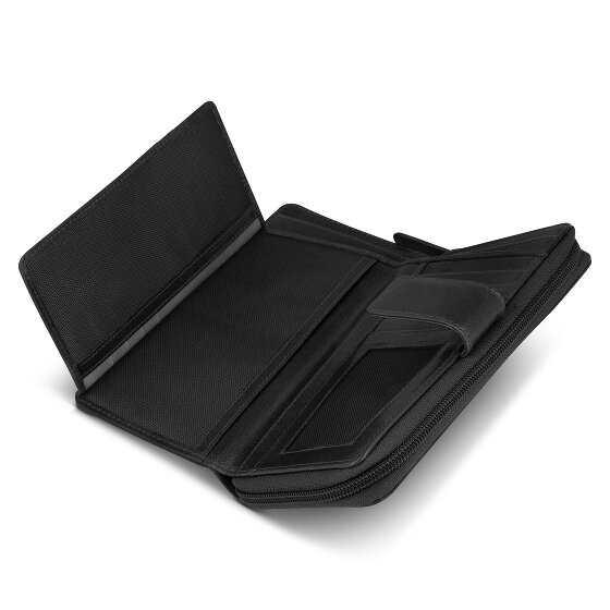 bugatti Valencia Portfel Ochrona RFID Skórzany 10 cm