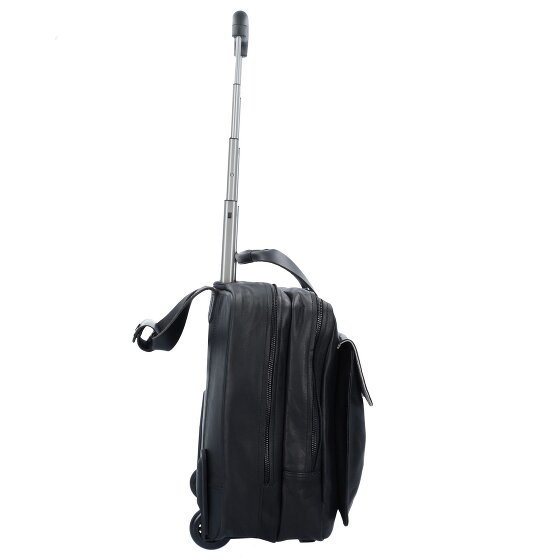 Harold's Ivy Lane 2 kółka Walizka biznesowa Skóra 36 cm Komora na laptopa