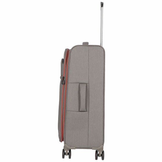 March15 Trading Silhouette 4 kółka Zestaw walizek 3-części z plisą rozprężną