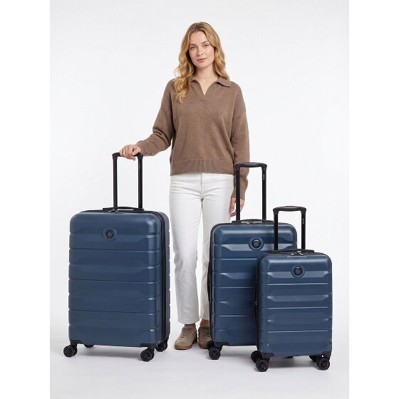 Delsey Paris Air Armour 4 kółka Zestaw walizek 3-części z funkcją poszerzenia