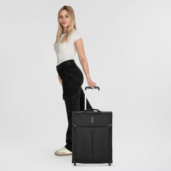 Roncato Ironik 2.0 4 kółka Walizka kabinowy 55 cm z plisą rozprężną