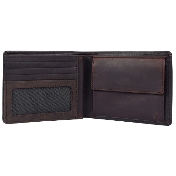 Strellson Brick Lane Myles Portfel Ochrona RFID Skórzany 11 cm