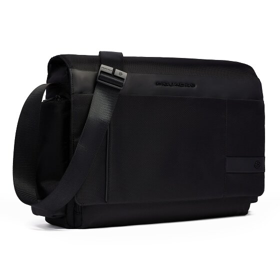 Piquadro Wollem Briefcase Messenger Ochrona RFID 39 cm Komora na laptopa