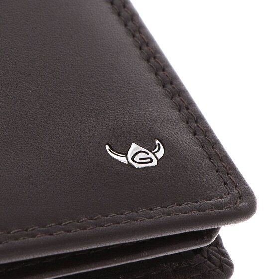 Golden Head Polo Portfel Ochrona RFID Skóra 9 cm