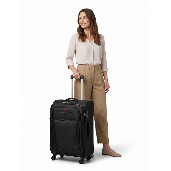 Wenger Beaumont 4 kółka Walizka M 67 cm z plisą rozprężną