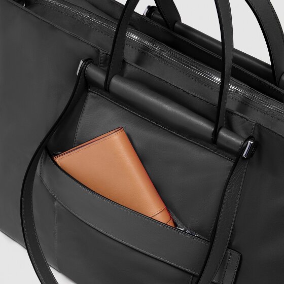 Piquadro Lyra Shopper Bag Skórzany 49 cm