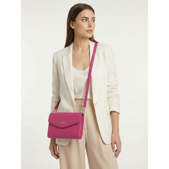 Lazarotti Bologna Skórzana kopertówka na ramię 23 cm