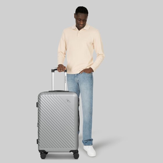 Check.In Paradise 2.0 4 kółka Walizka M 68 cm z plisą rozprężną