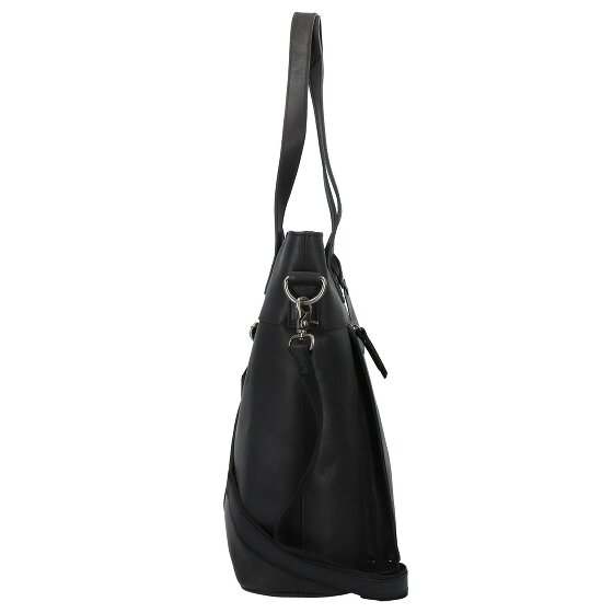 Burkely Skórzana torba na ramię Vintage Jade 36 cm z przegrodą na laptopa