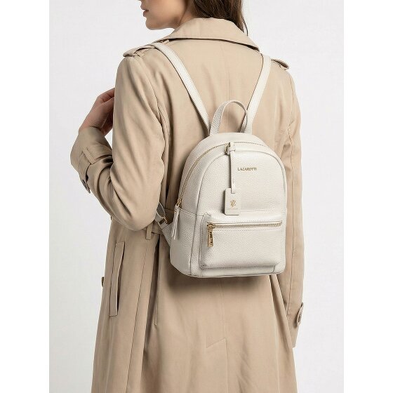 Lazarotti Bologna Leather Plecak miejski Skórzany 27 cm