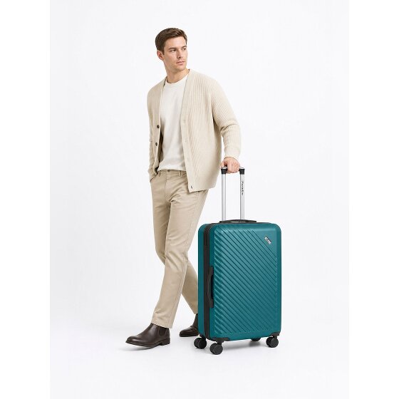 Check.In Paradise 2.0 4 kółka Walizka M 68 cm z funkcją poszerzenia