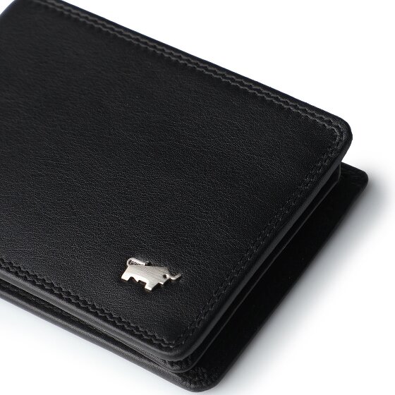 Braun Büffel Golf 3.0 Portfel Ochrona RFID Skórzany 10.5 cm