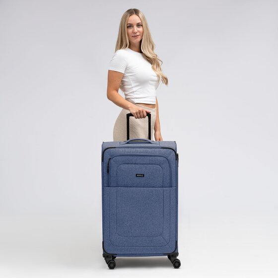 Redolz Essentials 12 LARGE 4 kółka Walizka 79 cm z plisą rozprężną