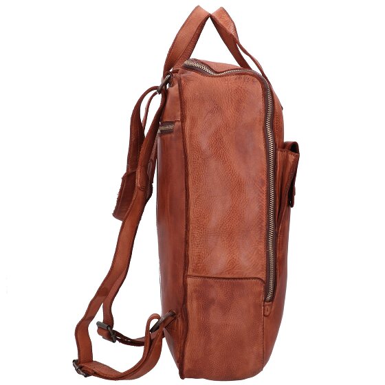 Harold's Skórzany plecak Submarine z przegrodą na laptopa 37 cm