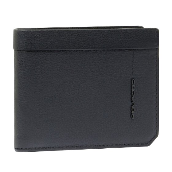 Piquadro Russel Portfel Ochrona RFID Skórzany 10.5 cm