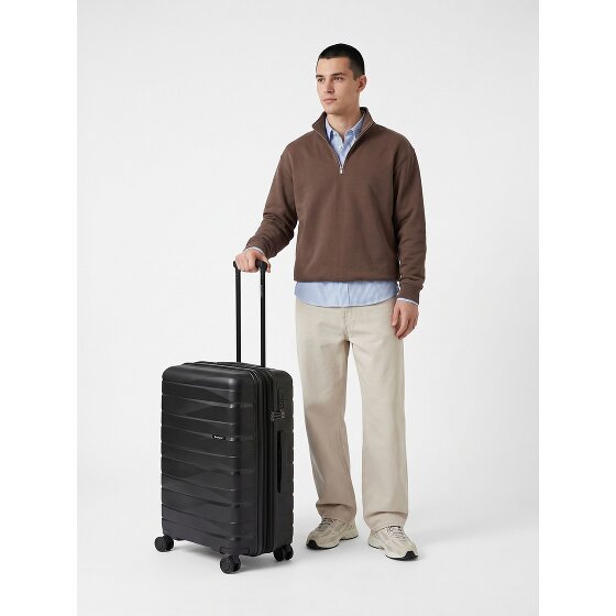 Bergpfeil Travel 4 kółka Walizka M 66 cm z funkcją poszerzenia