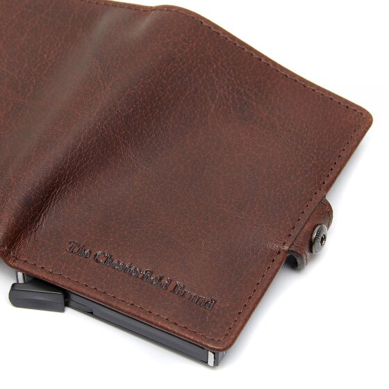 The Chesterfield Brand Albury Etui na karty kredytowe Ochrona RFID Skórzany 7 cm