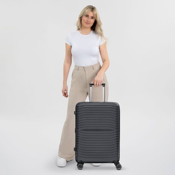 Stratic Wózek na 4 rolki Shine 65 cm z rozszerzaną plisą