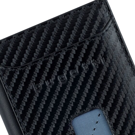 bugatti Secure Slim Portfel Ochrona RFID Skórzany 8 cm