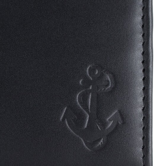 oxmox Leather Portfel Ochrona RFID Skóra 12 cm