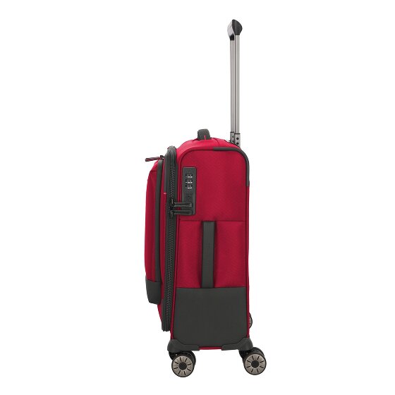 Travelite Crosslite 5.0 4 kółka Walizka kabinowy S 55 cm Komora na laptopa