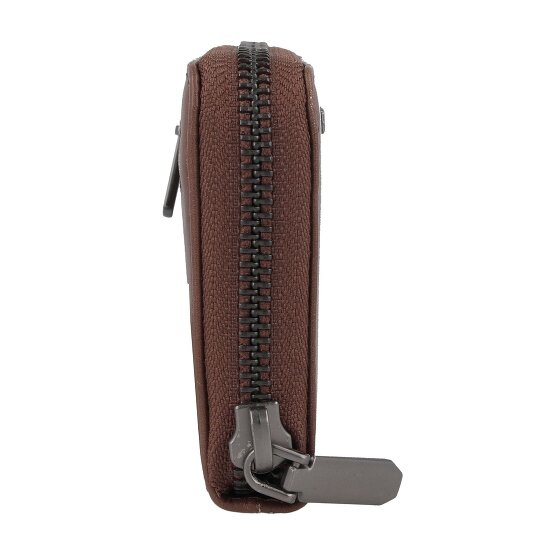 Burkely Nocturnal Nova Portfel Ochrona RFID Skórzany 14.5 cm