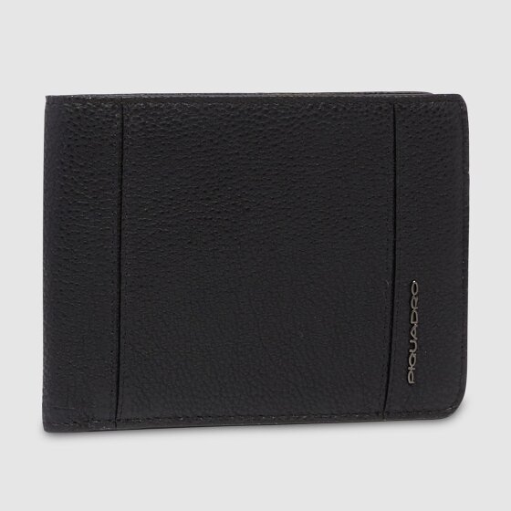 Piquadro Cronus Portfel Ochrona RFID Skórzany 12.5 cm