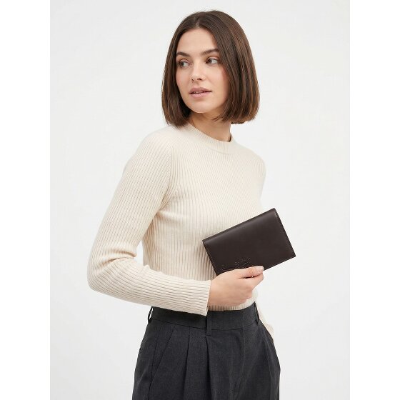 oxmox Leather Portfel Ochrona RFID Skóra 10 cm