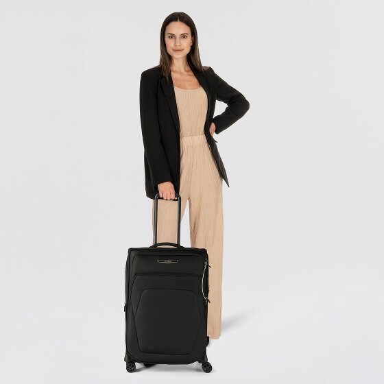 Samsonite Spark Sng Eco 4 kółka Walizka 67 cm z plisą rozprężną