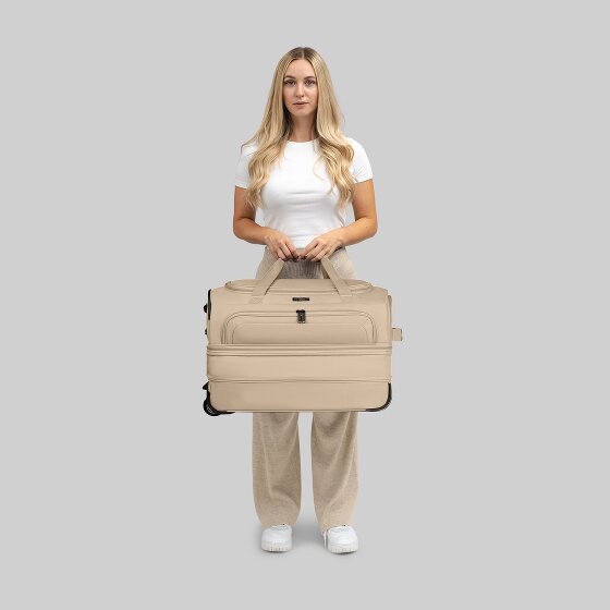 Redolz Torba podróżna na 2 kółkach Duffle Essentials 55 cm M z klapą rozporową