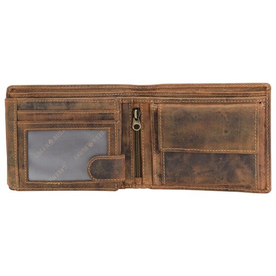 Greenburry Vintage portfel skórzany 12,5 cm