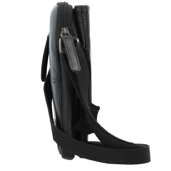 Greenburry Pure Black Etui na telefon komórkowy Skórzany 11 cm